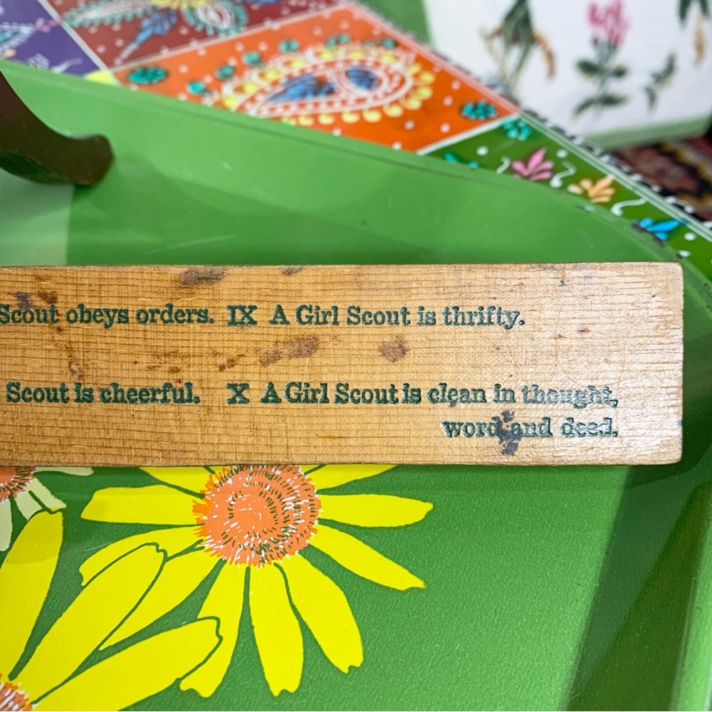Girl Scouts Wood Ruler - Picture 5 of 6